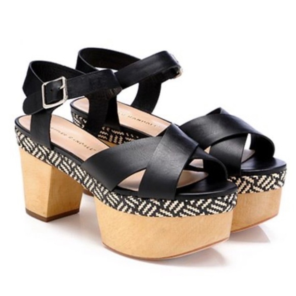 ISO Loeffler Randall starrett platforms/sandals